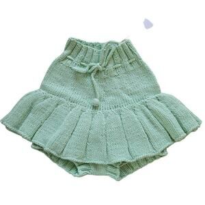 Misha & Puff Mint Skating Pond Skirt